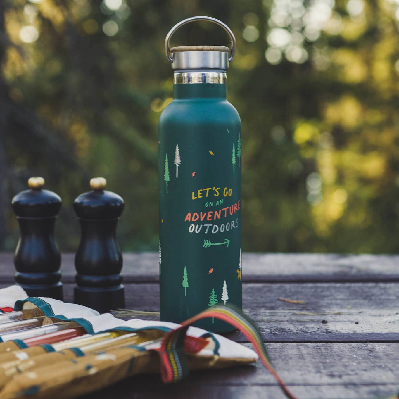 'Let's Go On An Adventure' Bottle