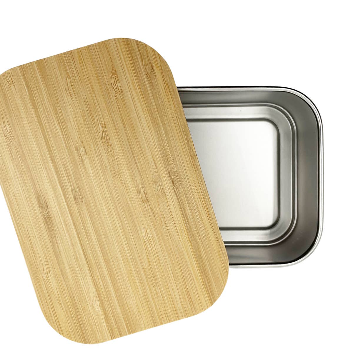 Bamboo & Stainless Steel Lunchbox - Green