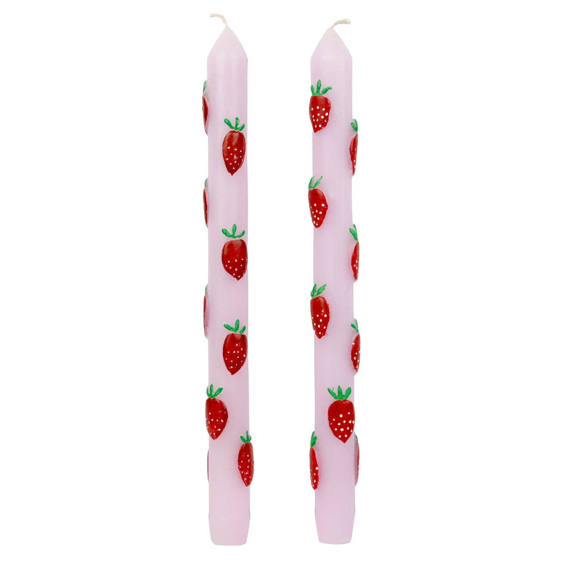 Strawberry Lilac Dinner Candles