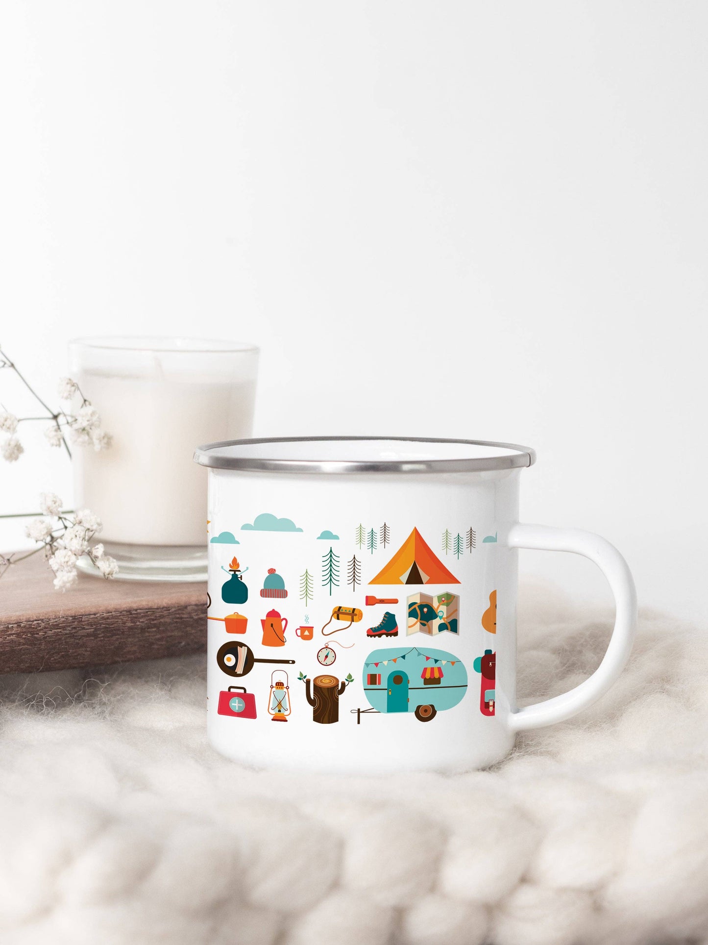 Adventure Enamel Mug