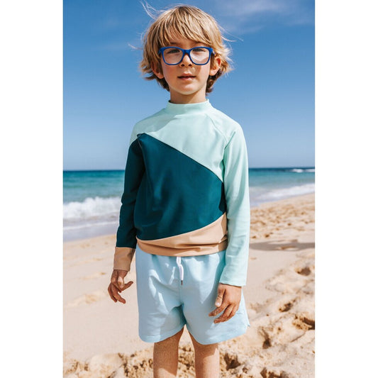 TÖASTIE UV Swim Shorts - Aqua