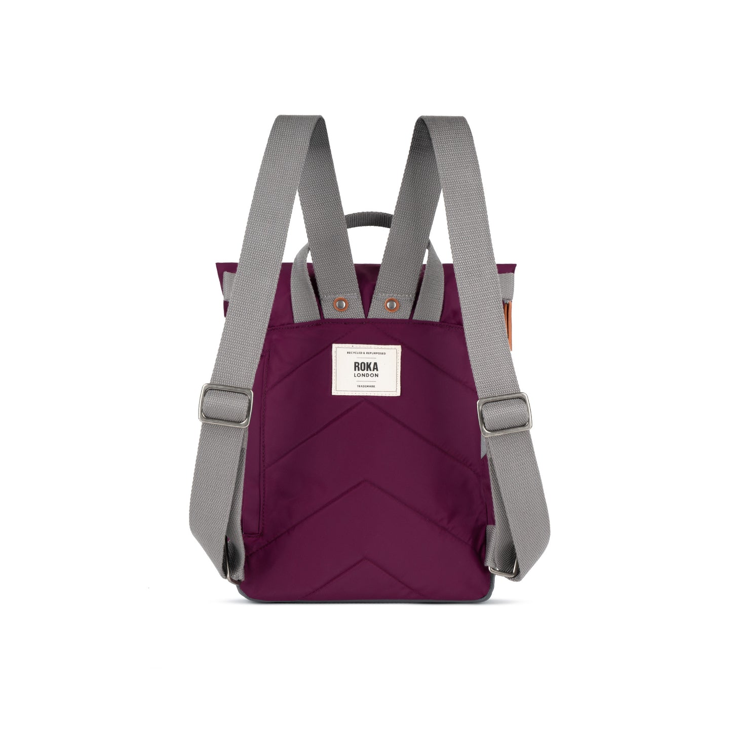 Canfield Roll Top Backpack in Royal Burgundy