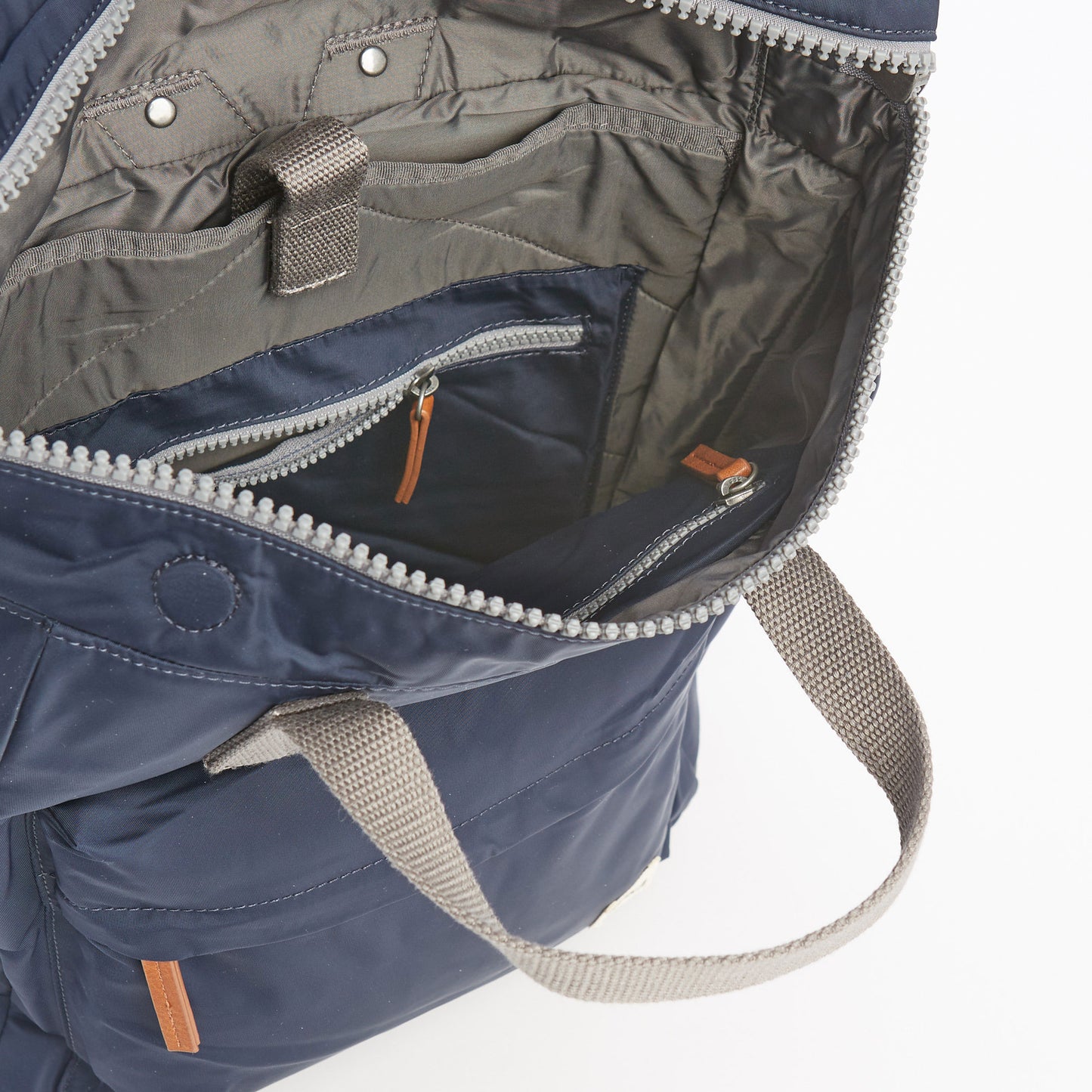 Canfield Roll Top Backpack in Midnight Blue