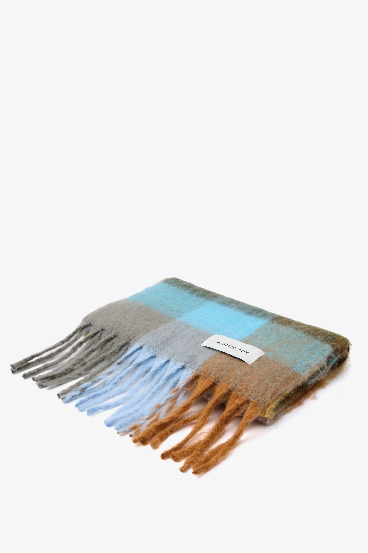 The Reykjavik Scarf - Blue & Orange