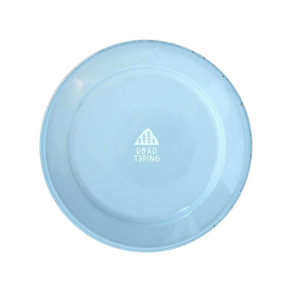 Forest & Mountains Enamel Plate - 17cm