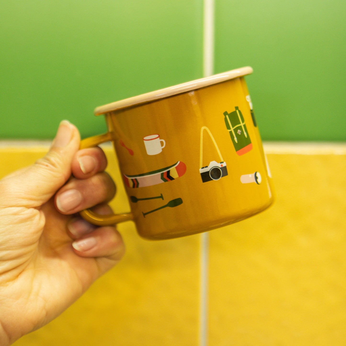 Camp Stuff Enamel Mug