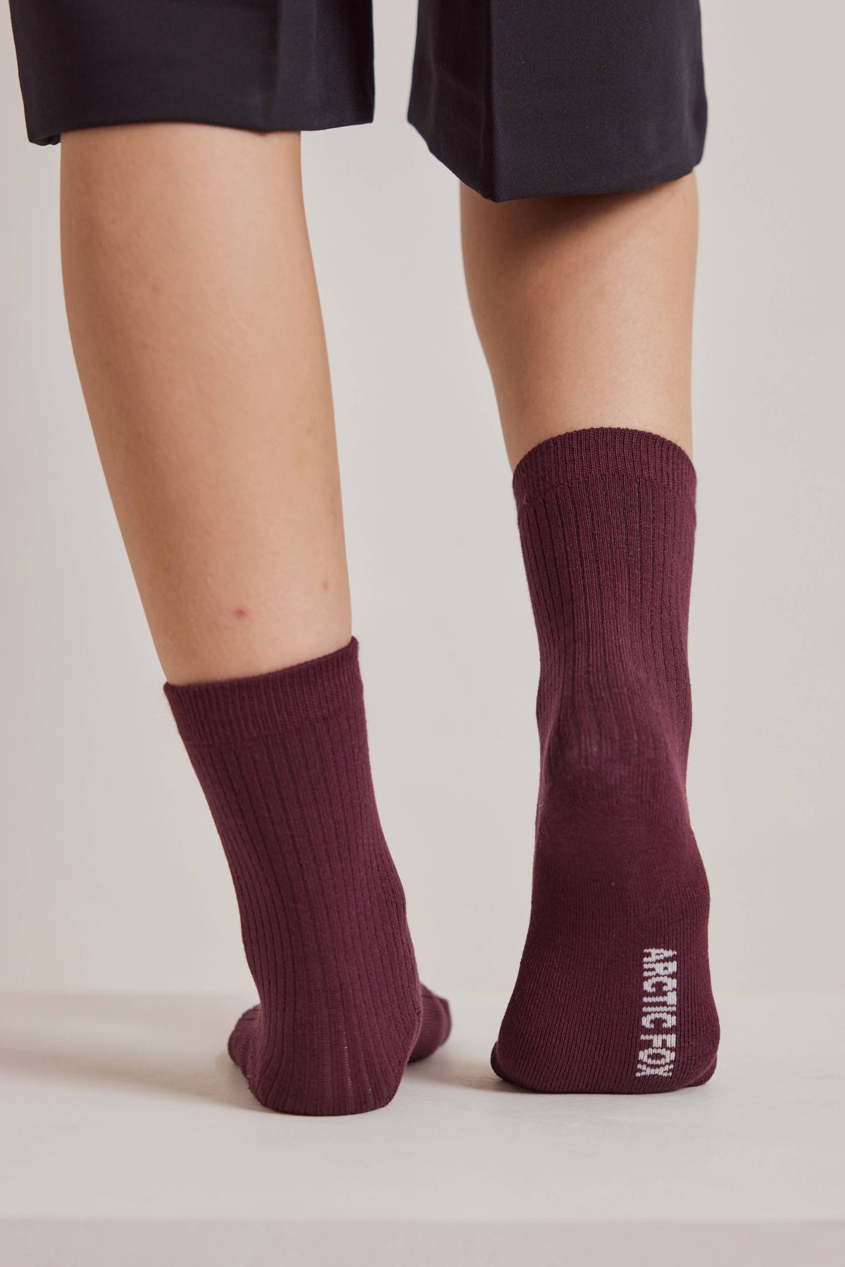 The Everyday Socks - 100% Bamboo - Plum