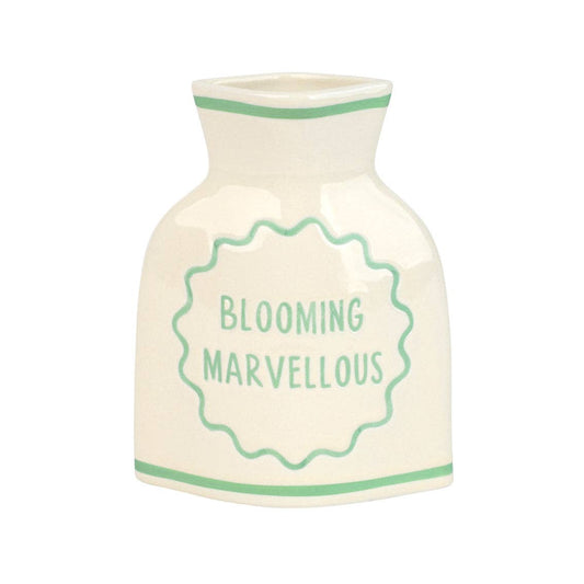 'Blooming Marvellous' Ceramic Bud Vase