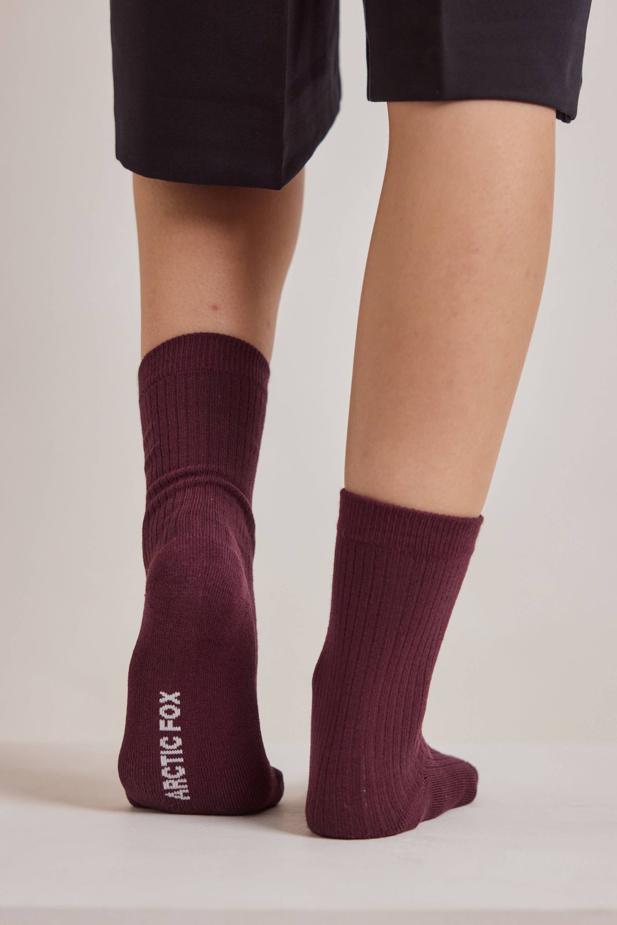 The Everyday Socks - 100% Bamboo - Plum