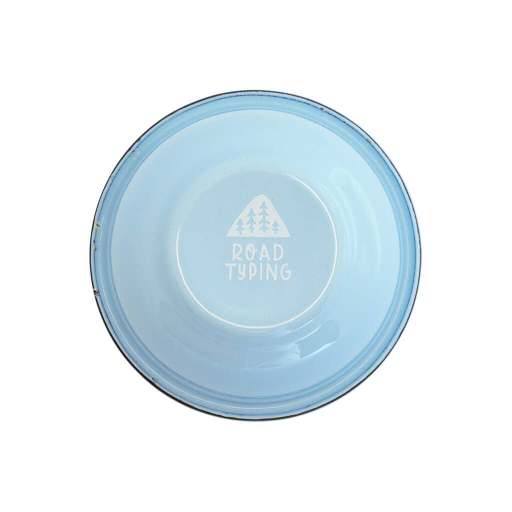 Forest Design Small Enamel Bowl