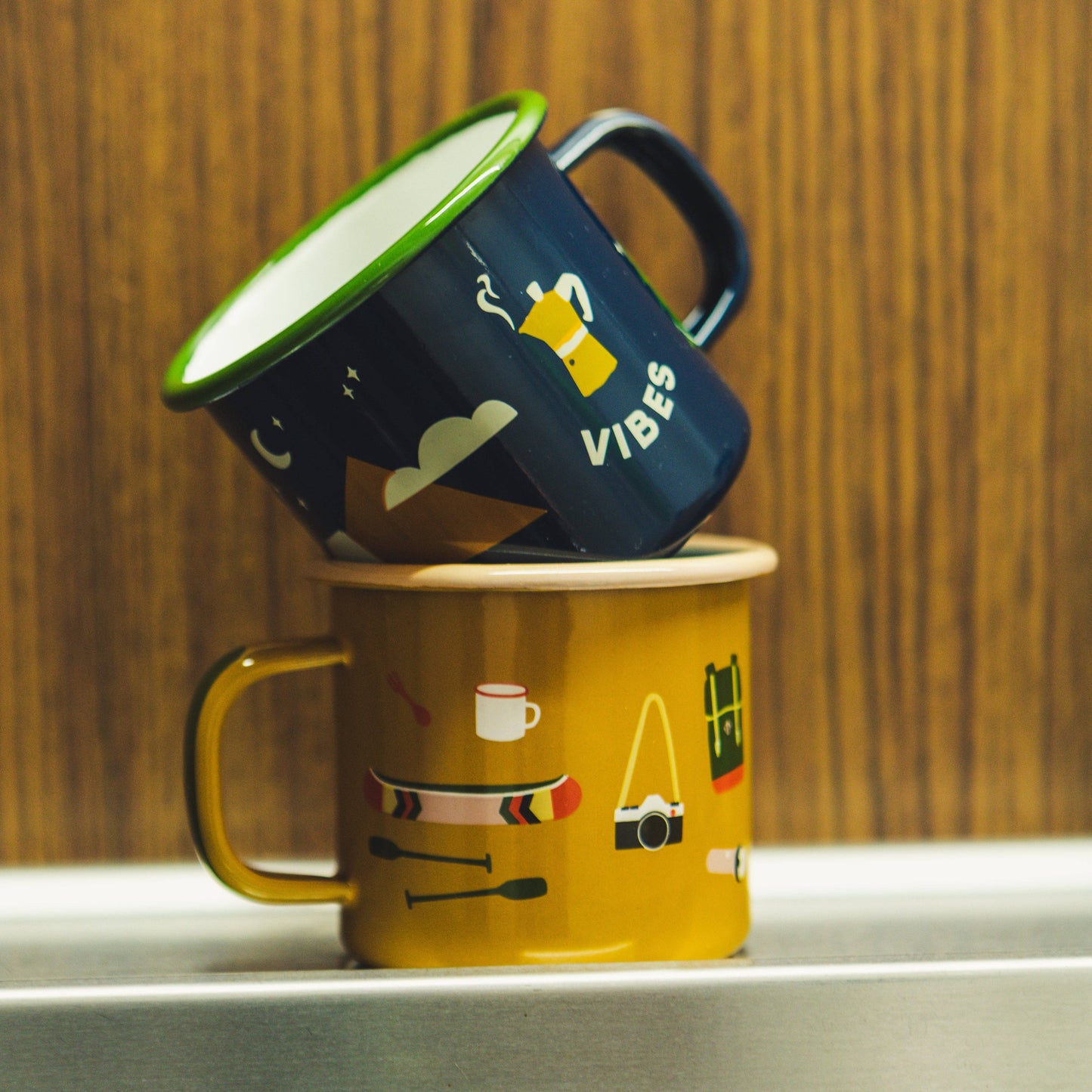 Camp Stuff Enamel Mug