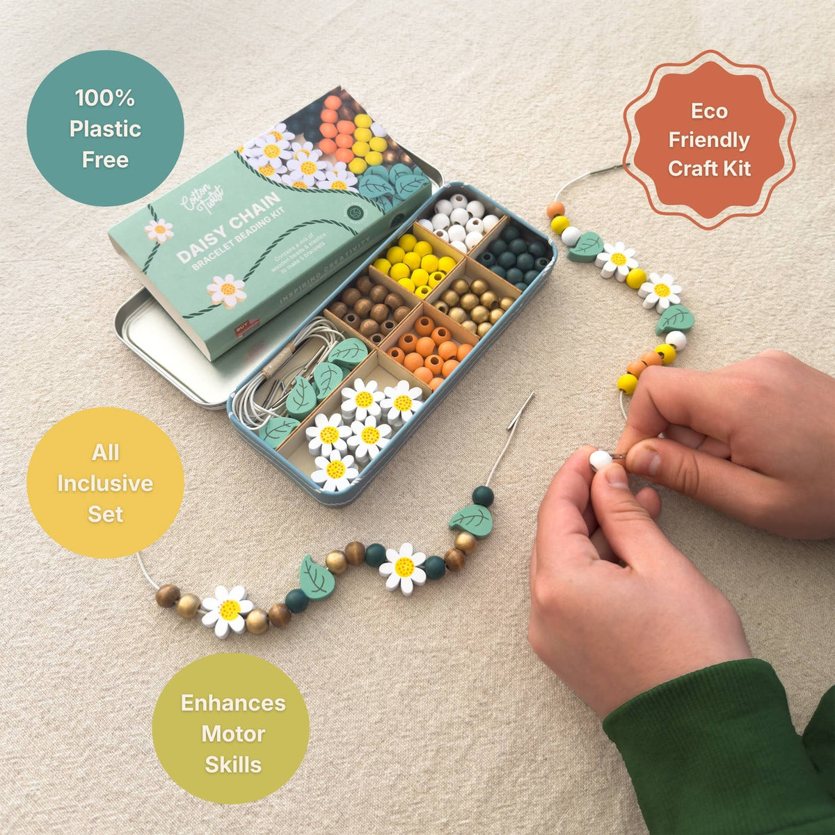 Daisy Bracelet Bead Kit