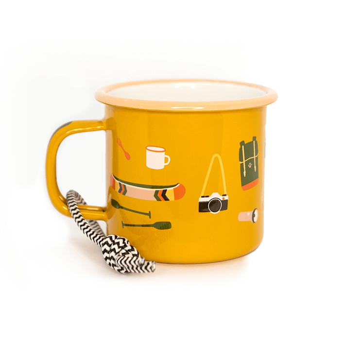 Camp Stuff Enamel Mug