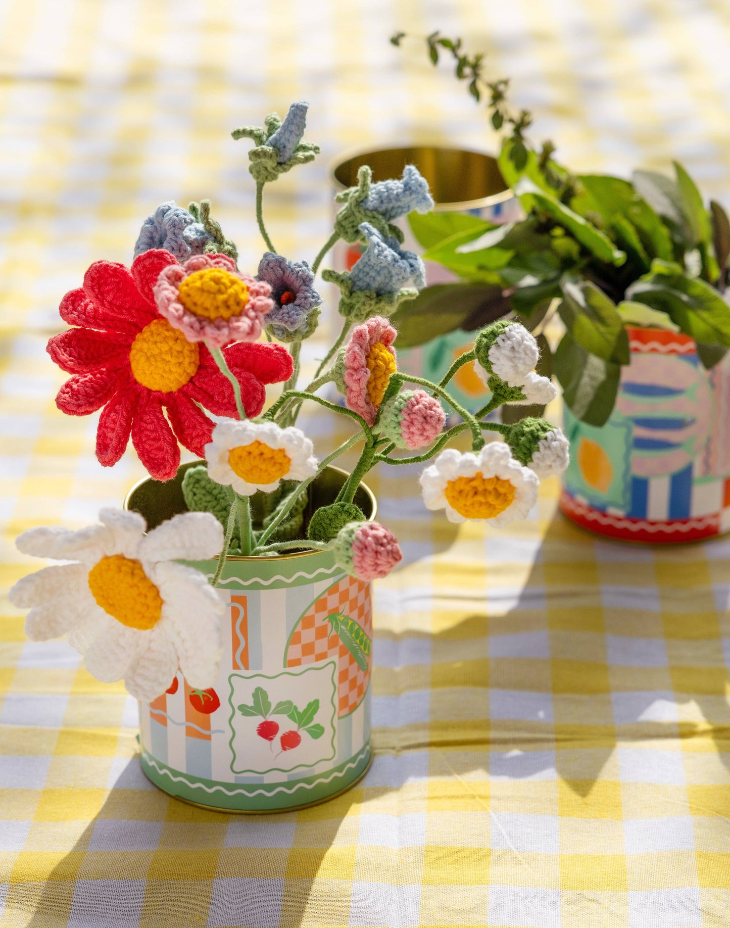 Spring Icons Recyclable Storage Pots