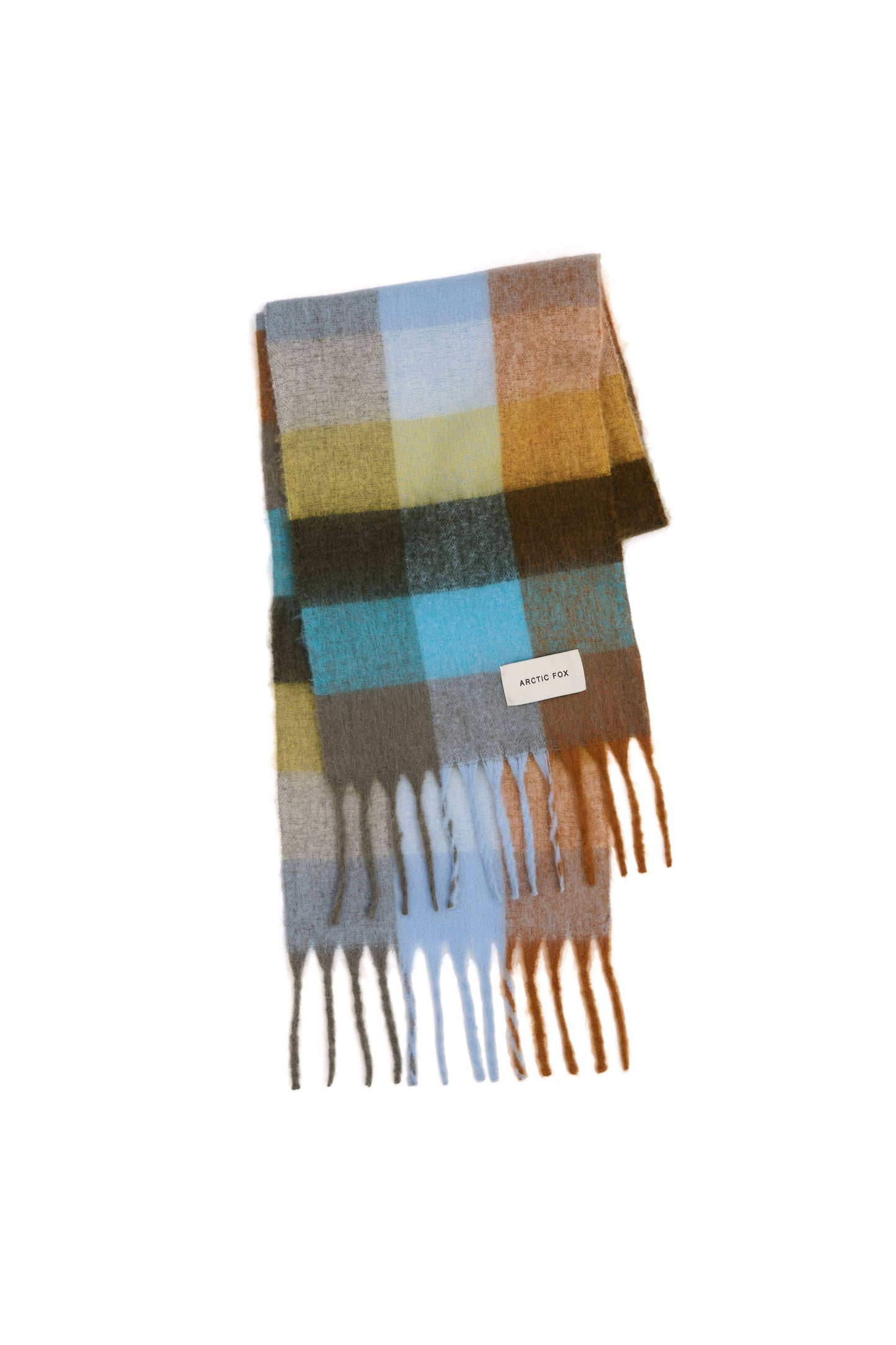 The Reykjavik Scarf - Blue & Orange