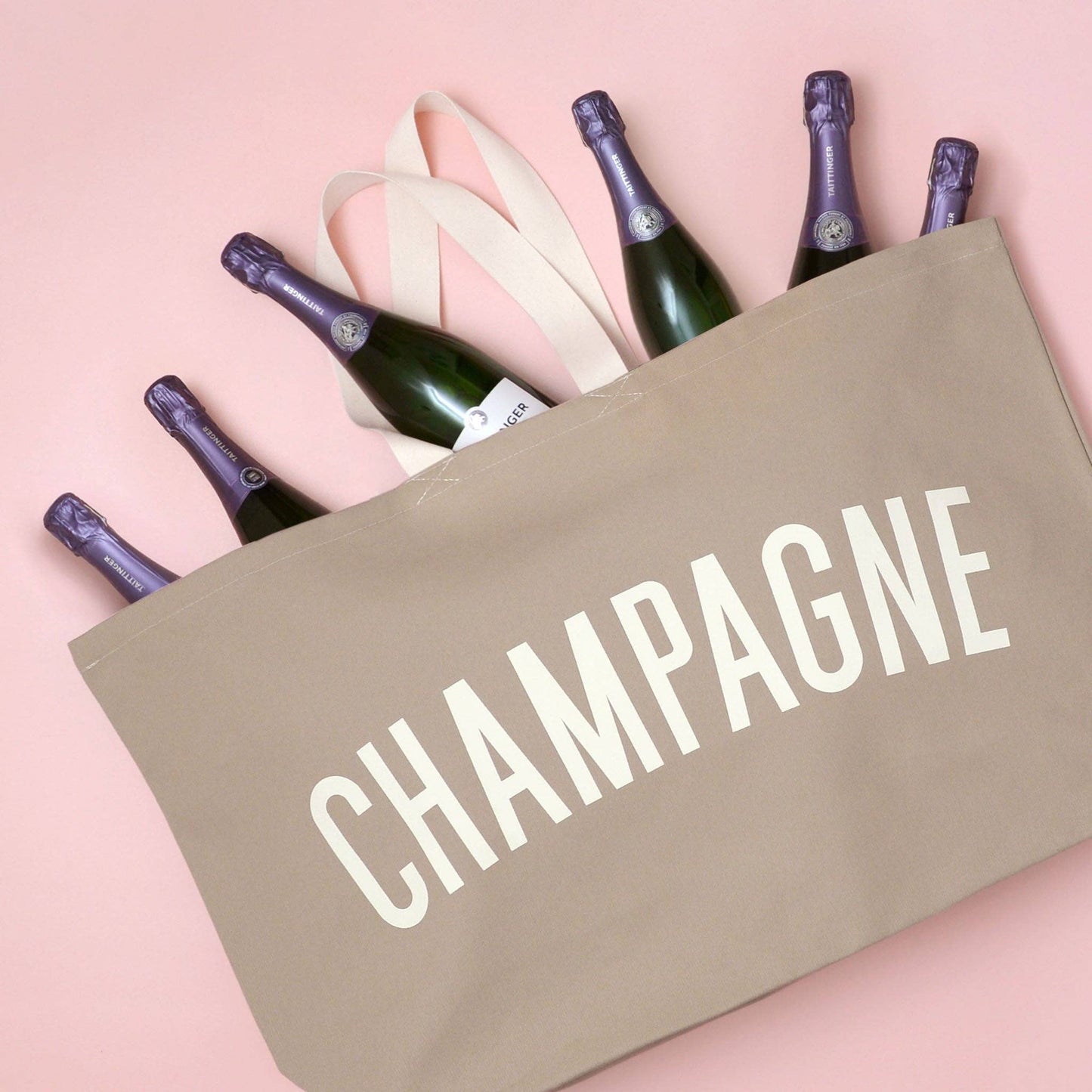 Champagne REALLY Big Bag - Stone