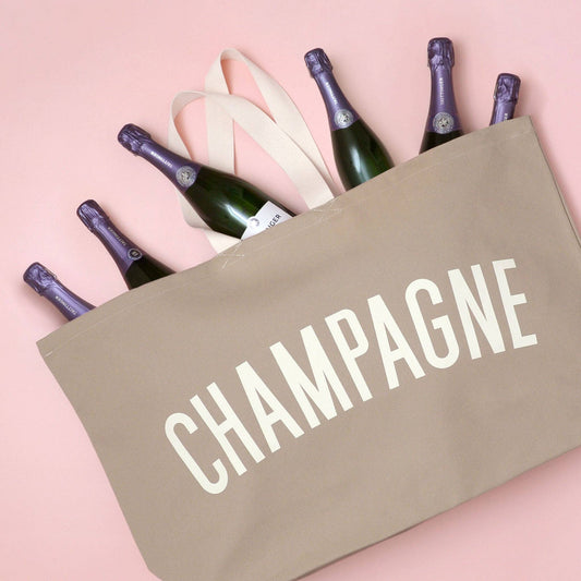 Champagne REALLY Big Bag - Stone