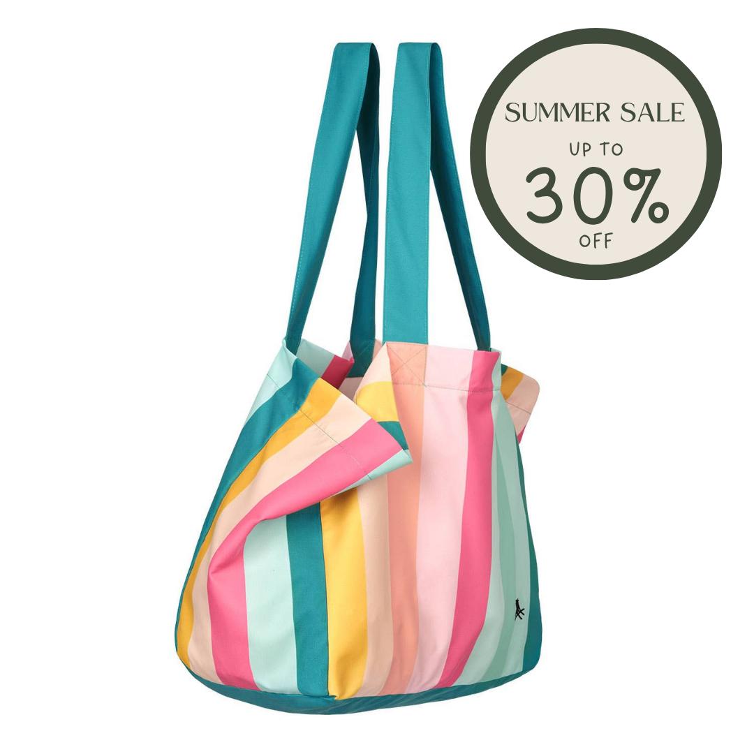 Dock & Bay Foldaway Tote Bag - Coastal Candy