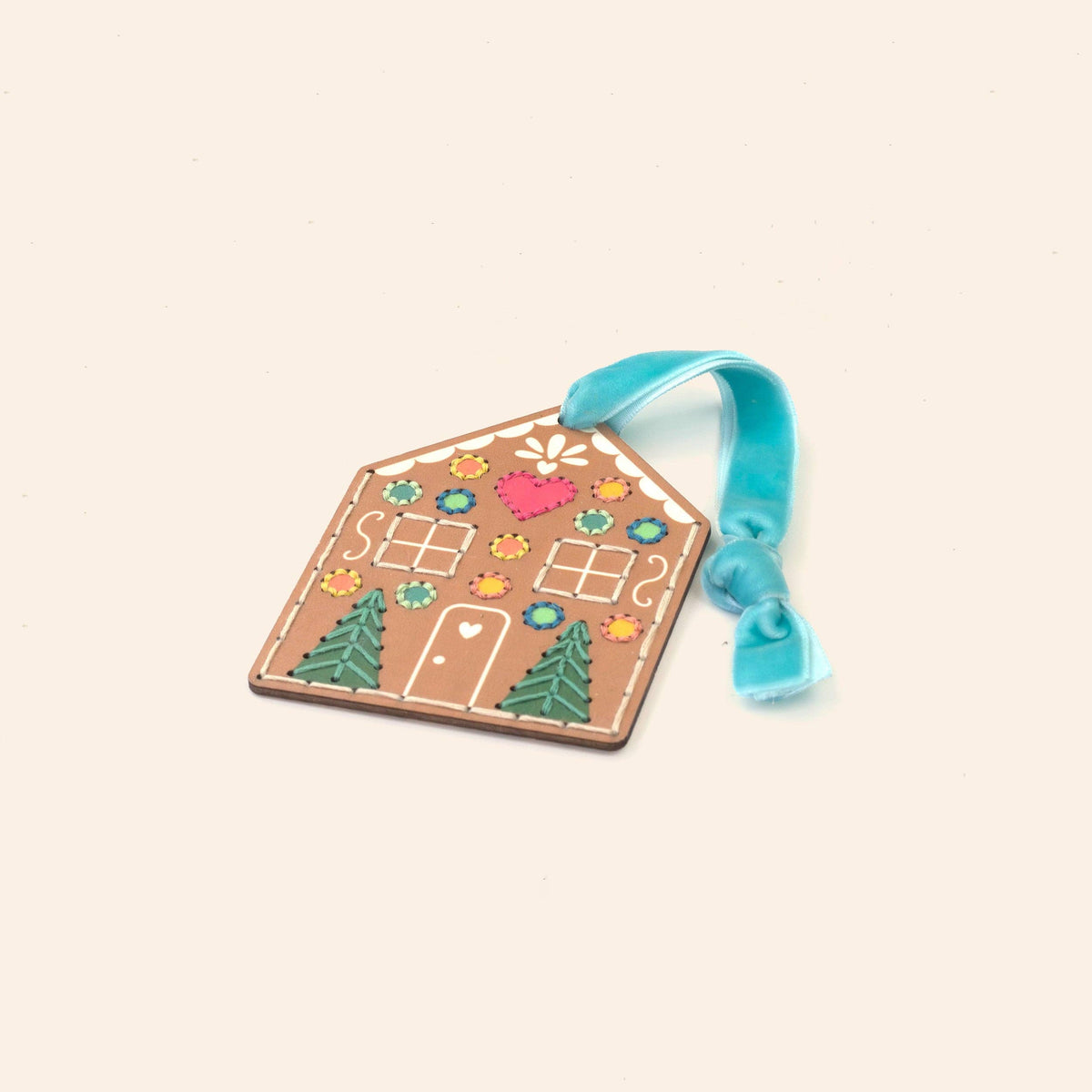 Make Your Own Stitched Gingerbread House