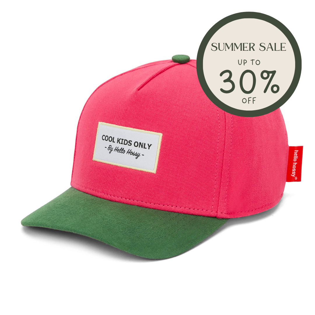 Hello Hossy Kid's Cap - Mini Fuschia