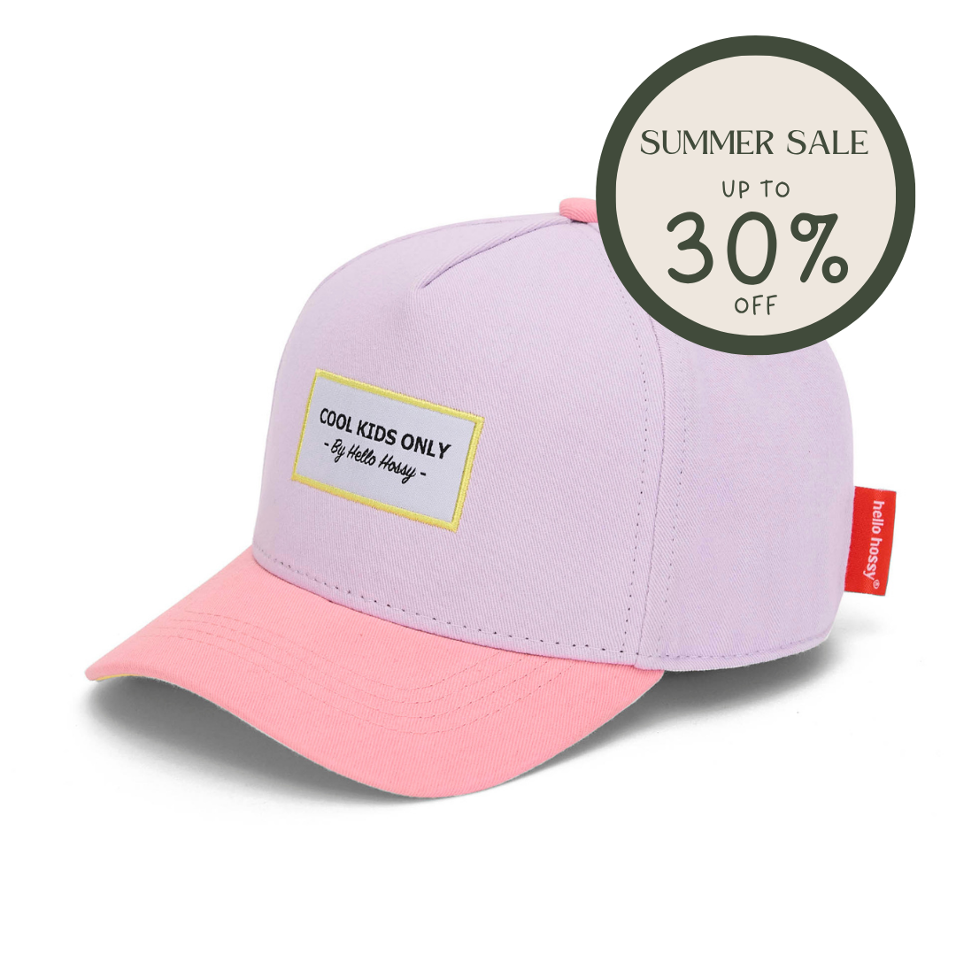 Hello Hossy Kid's Cap - Mini Purply
