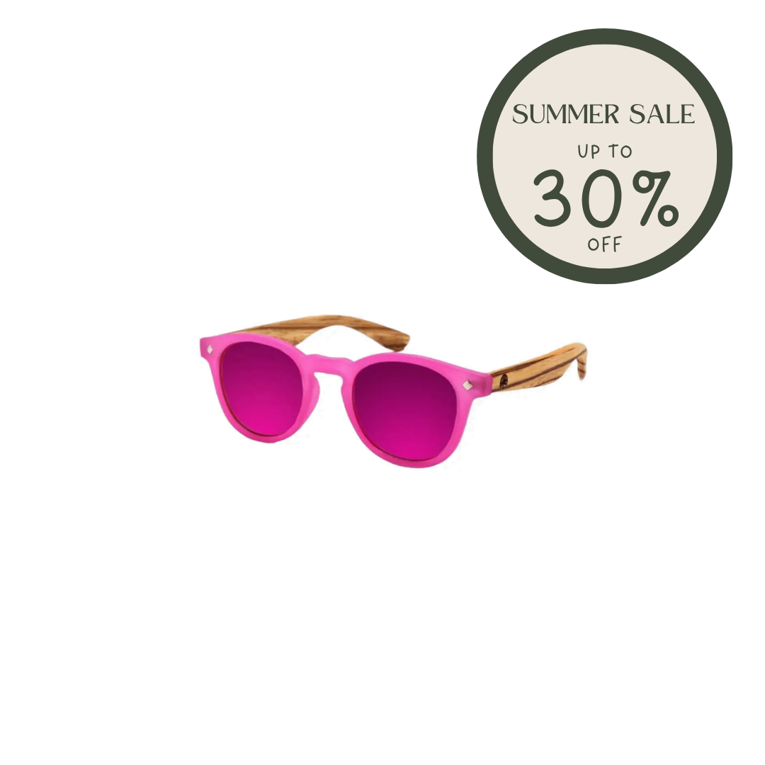 Kids Cat Eye UV Protector Sunglasses: Pink Mirror (3-9yrs)