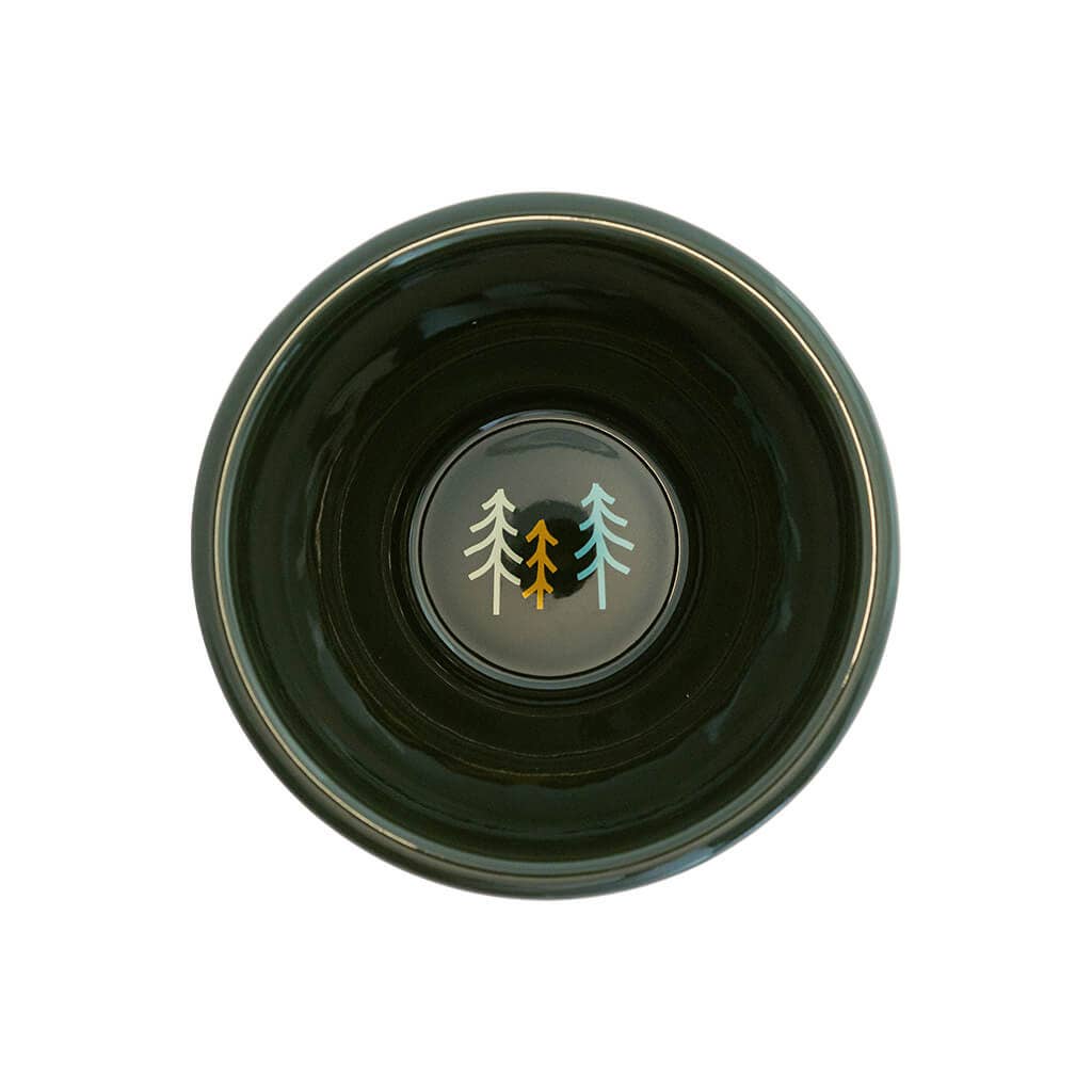 Forest Design Small Enamel Bowl