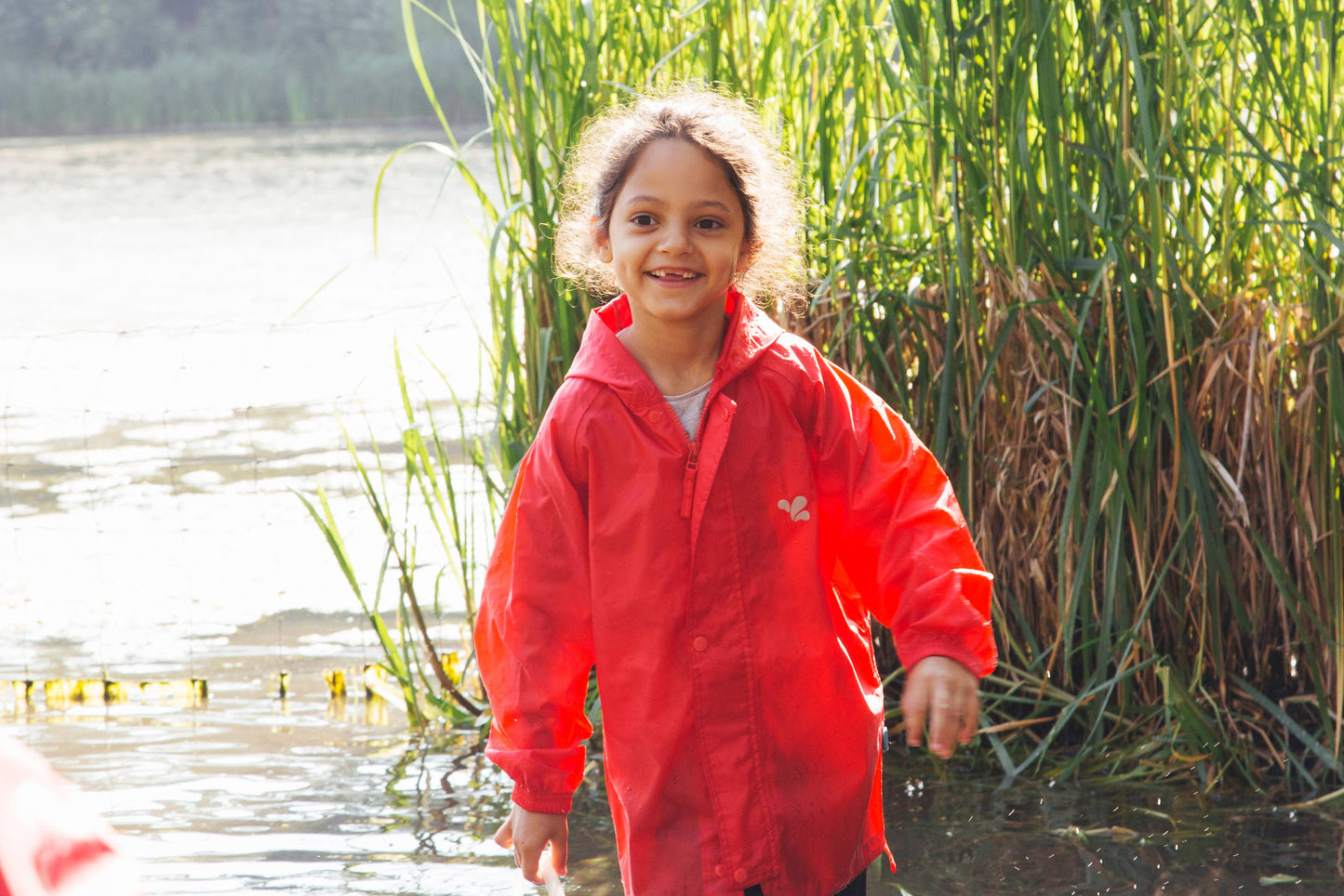 Originals Waterproof Jacket in Bright Red