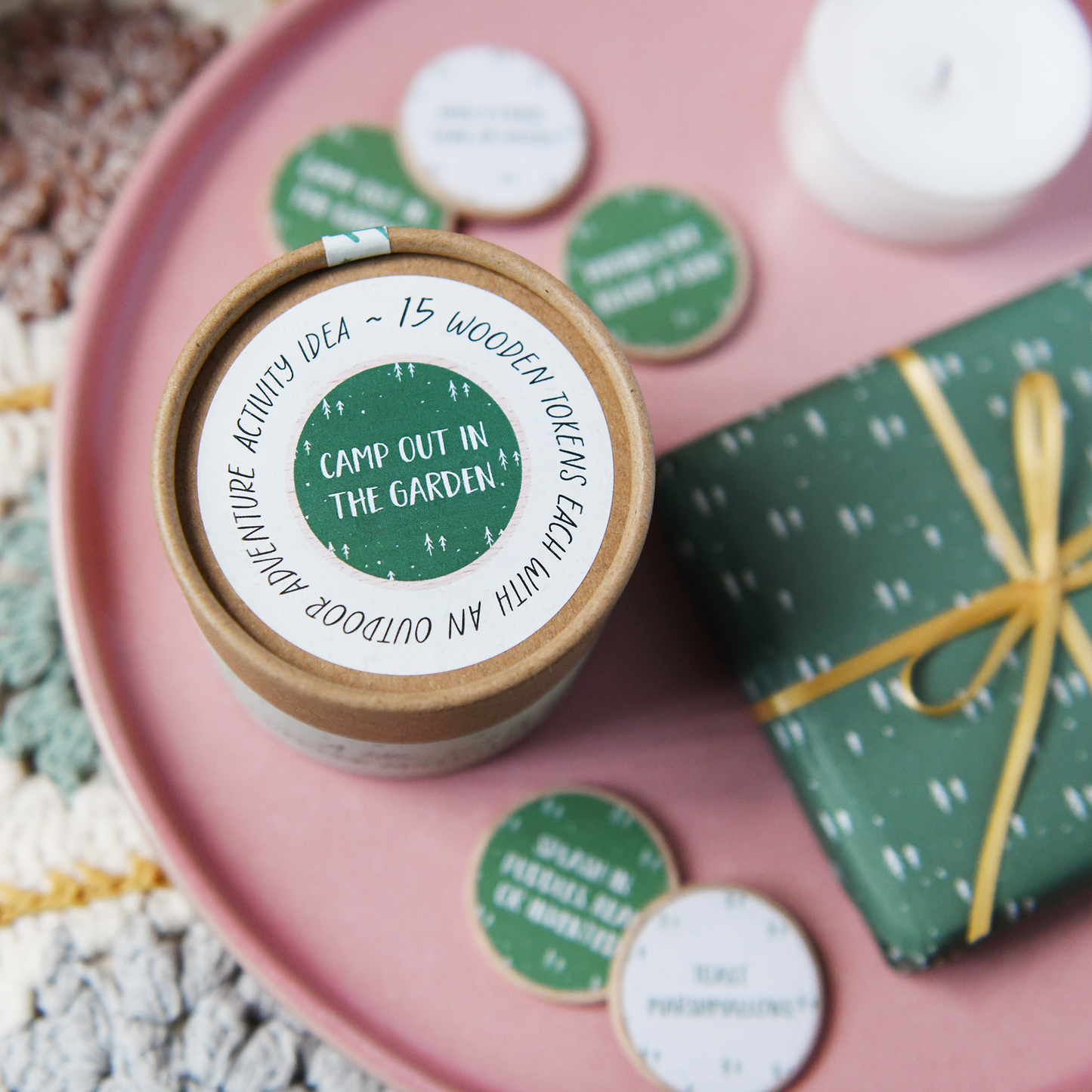Outdoor Adventures Idea Tokens Jar