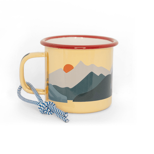 Mountains Enamel Mug