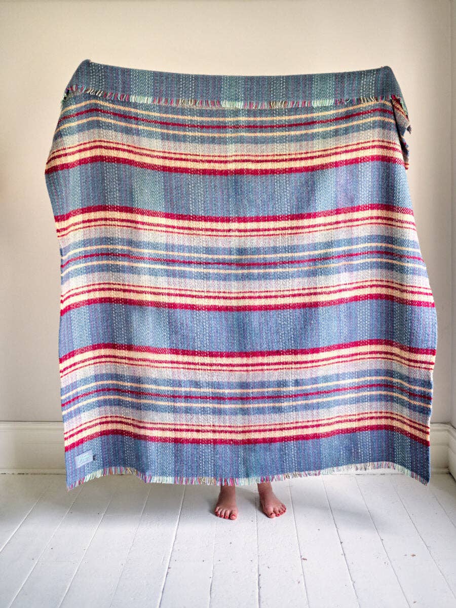 One-of-a-Kind Recycled Wool Blanket