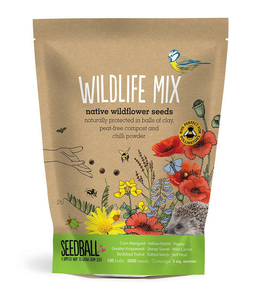 Seedball Wildflower Grab Bag - Wildlife Mix