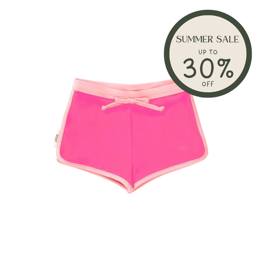 TÖASTIE UV Swim Bottoms - Hot Pink