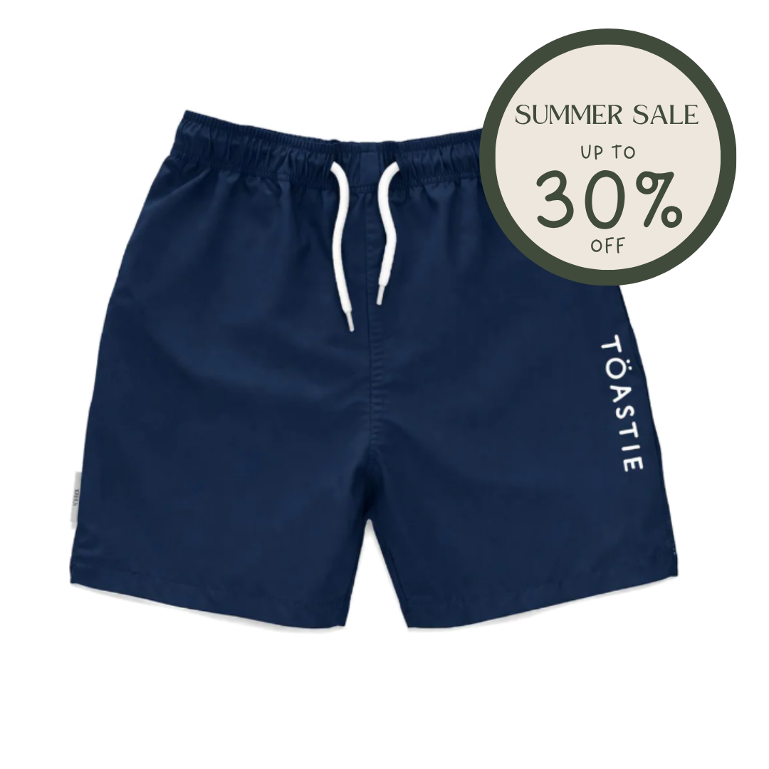 TÖASTIE UV Swim Shorts - Navy