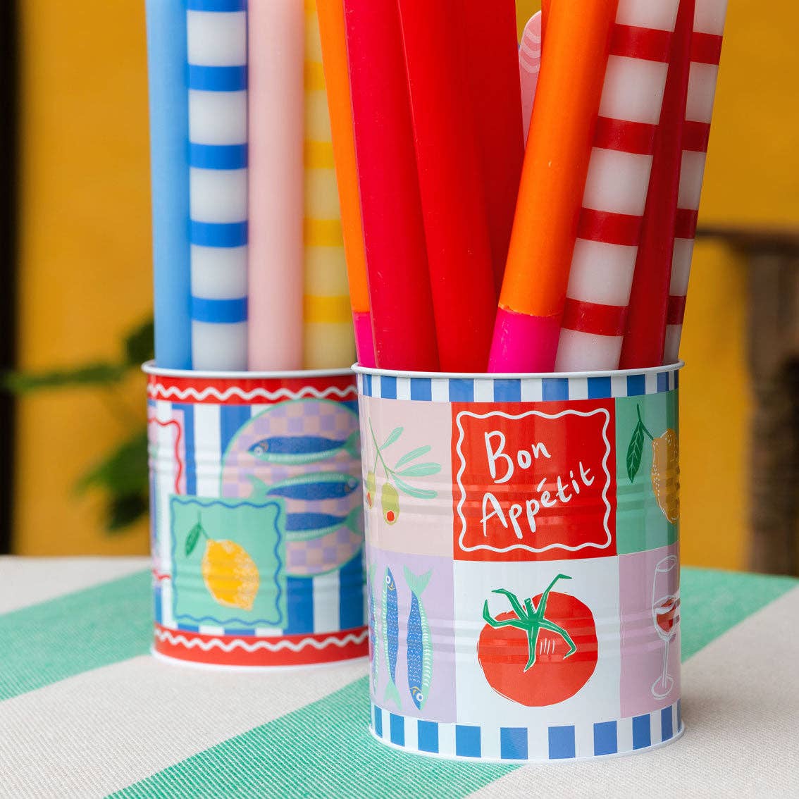 Food Icons Recyclable Storage Pots