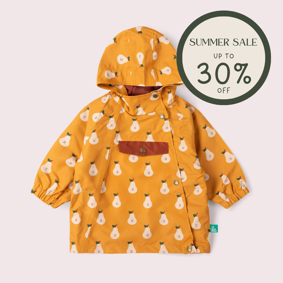 Summer Pears Recycled Waterproof Packaway Anorak