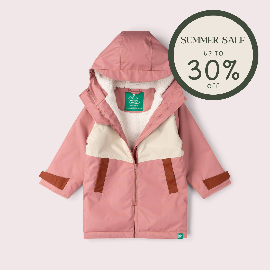 Soft Pink Waterproof Changing Robe