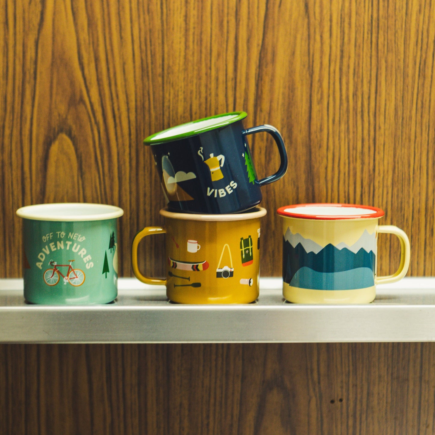 Camp Stuff Enamel Mug