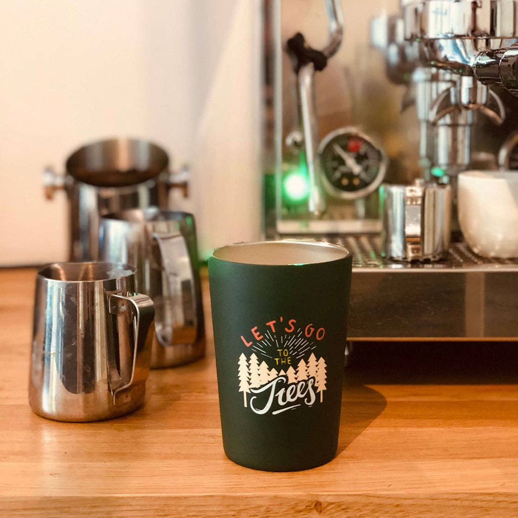 'Let's Go To The Trees' Travel Cup