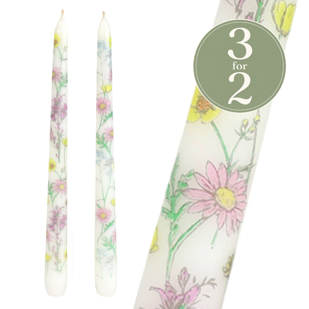 Meadow Dinner Candles