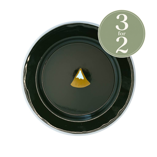 Forest & Mountains Enamel Plate - 17cm