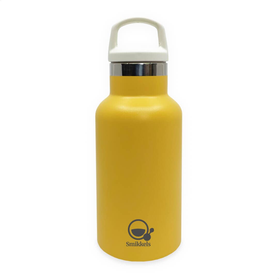 Kids Stainless Steel Thermos Bottle - Yellow