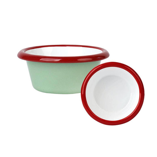 Green Enamel Dip Dish - 8cm