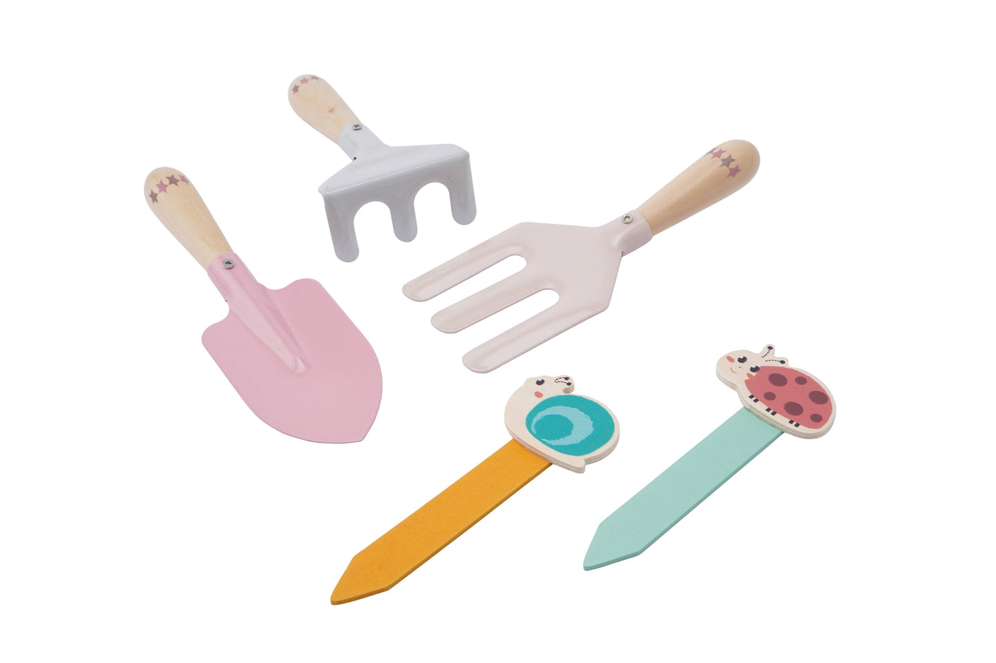 Wooden Junior Garden Tool Set