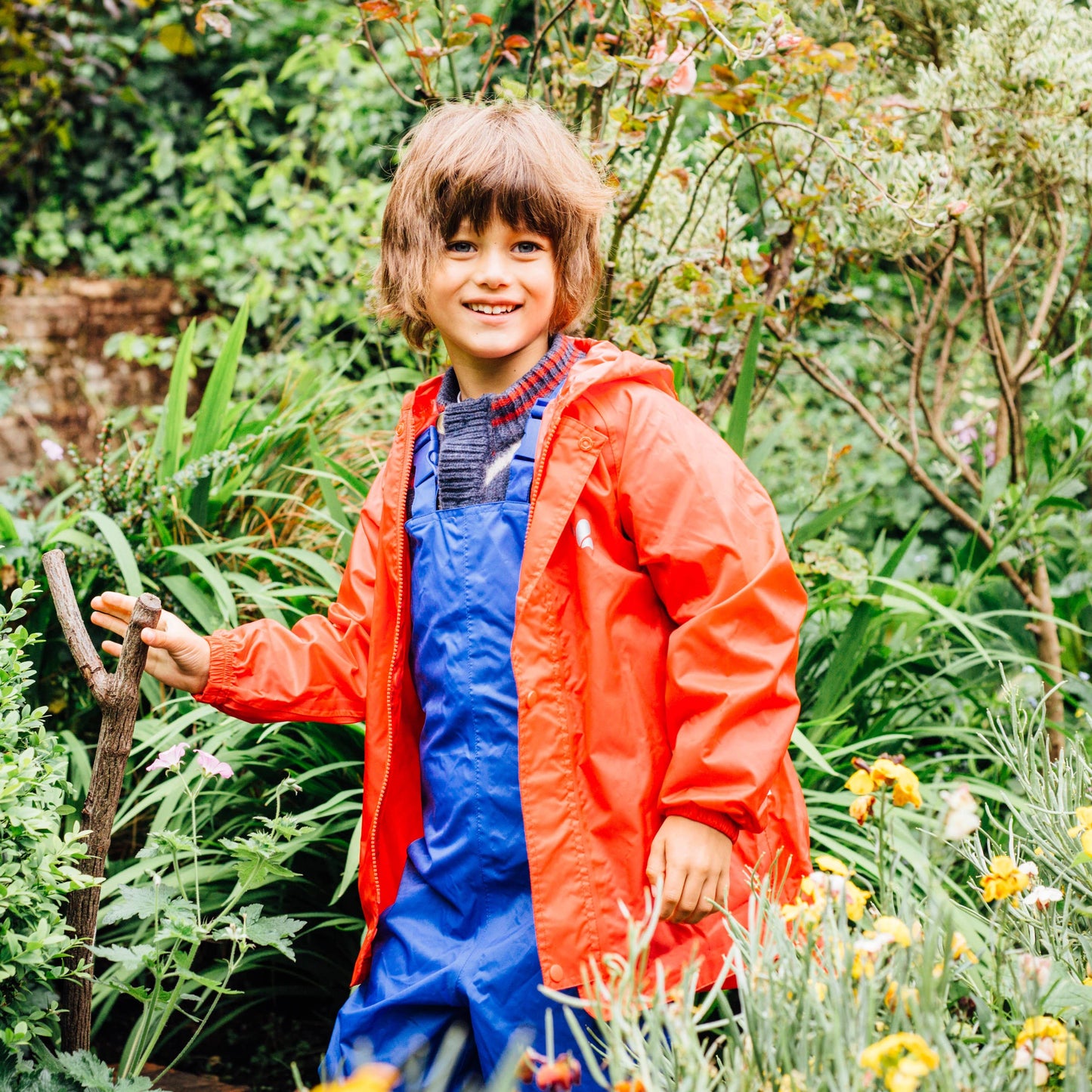 Originals Waterproof Jacket in Bright Red