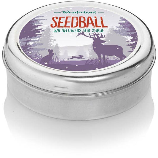 Wonderland Festive Seedball Tin