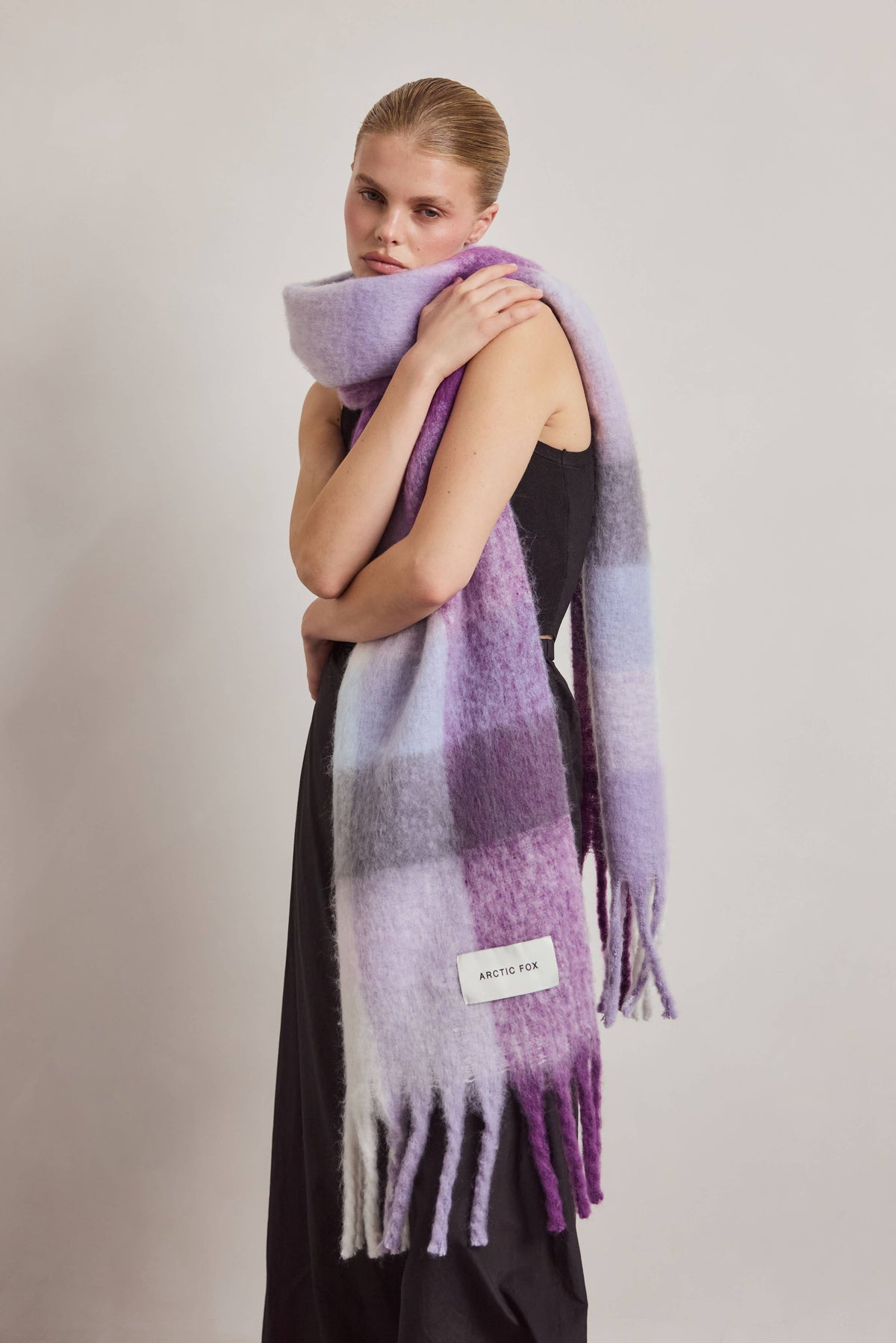 The Reykjavik Scarf - 100% Recycled - Wild Lilac