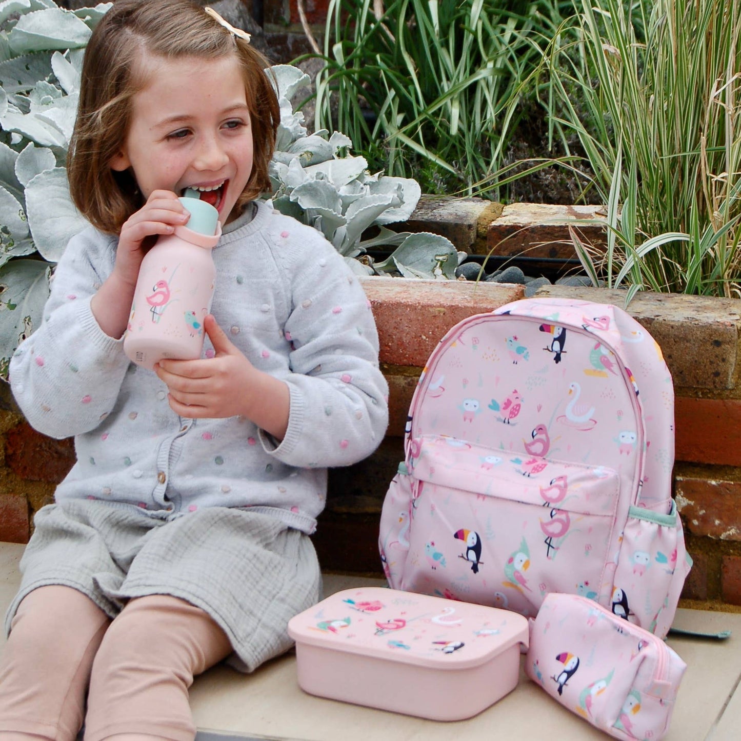 Wild Birds Design Children's Backpack