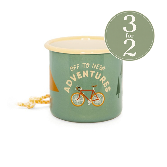 New Adventure Enamel Mug