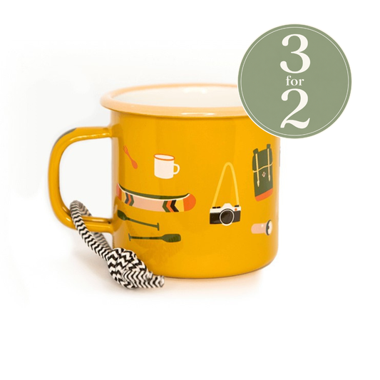 Camp Stuff Enamel Mug